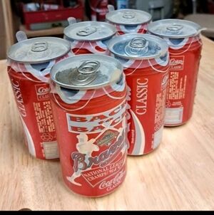Atlanta Braves Coca-Cola Cans